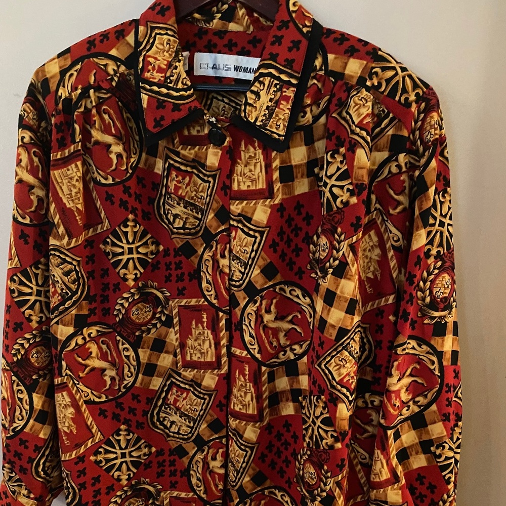 80's PRINCE style blouse